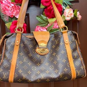 Louis Vuitton Brown Monogram Shoulder Bag